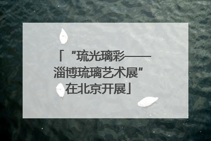 “琉光璃彩——淄博琉璃艺术展”在北京开展