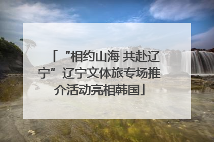 “相约山海 共赴辽宁”辽宁文体旅专场推介活动亮相韩国