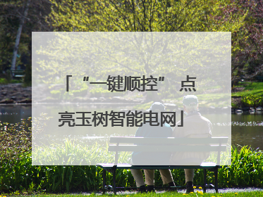“一键顺控” 点亮玉树智能电网