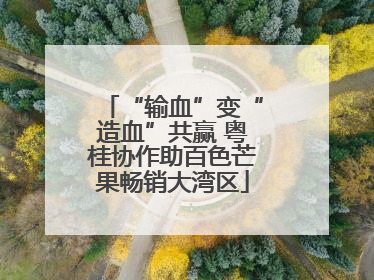 “输血”变“造血”共赢 粤桂协作助百色芒果畅销大湾区