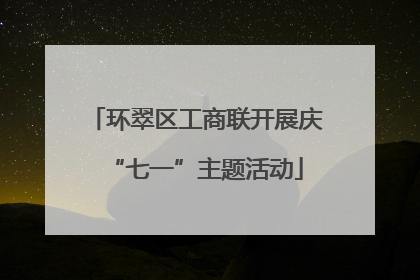 环翠区工商联开展庆“七一”主题活动