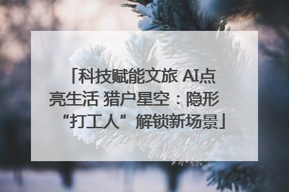 科技赋能文旅 AI点亮生活 猎户星空：隐形“打工人”解锁新场景