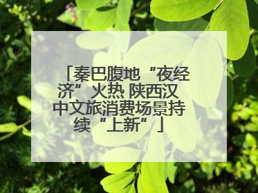 秦巴腹地“夜经济”火热 陕西汉中文旅消费场景持续“上新”