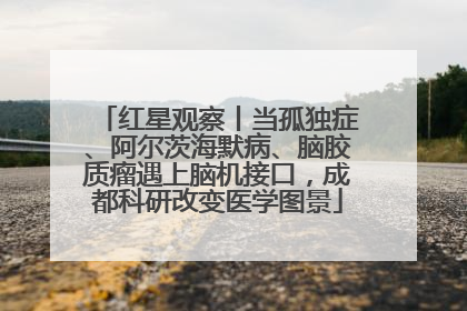 红星观察丨当孤独症、阿尔茨海默病、脑胶质瘤遇上脑机接口，成都科研改变医学图景