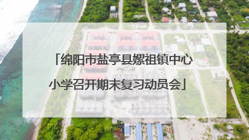 绵阳市盐亭县嫘祖镇中心小学召开期末复习动员会
