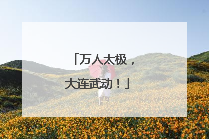 万人太极，大连武动！