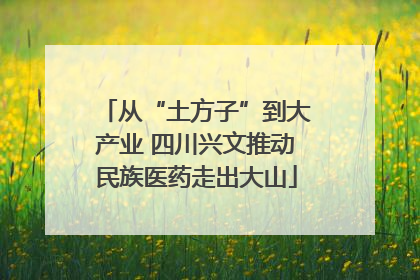 从“土方子”到大产业 四川兴文推动民族医药走出大山