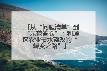 从“问题清单”到“示范答卷”：利通区农业节水整改的“蝶变之路”