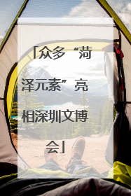 众多“菏泽元素”亮相深圳文博会