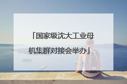国家级沈大工业母机集群对接会举办