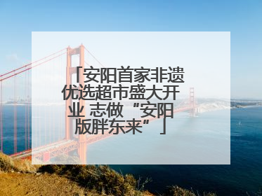 安阳首家非遗优选超市盛大开业 志做“安阳版胖东来”