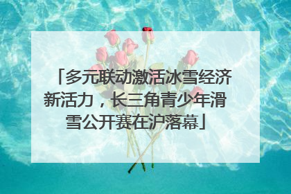 多元联动激活冰雪经济新活力，长三角青少年滑雪公开赛在沪落幕