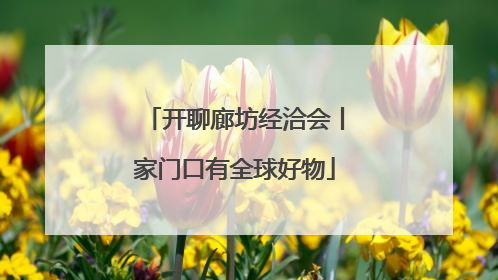 开聊廊坊经洽会丨家门口有全球好物