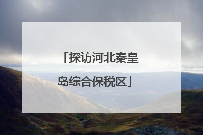 探访河北秦皇岛综合保税区