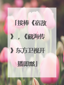接棒《宿敌》，《藏海传》东方卫视开播即燃