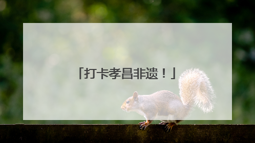 打卡孝昌非遗！