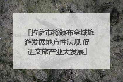 拉萨市将颁布全域旅游发展地方性法规 促进文旅产业大发展
