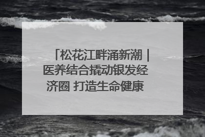 松花江畔涌新潮｜医养结合撬动银发经济圈 打造生命健康产业新样本