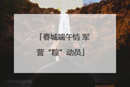 春城端午情 军营“粽”动员