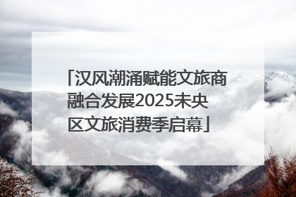 汉风潮涌赋能文旅商融合发展2025未央区文旅消费季启幕