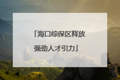 海口综保区释放强劲人才引力