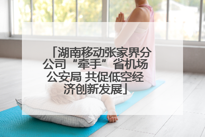 湖南移动张家界分公司“牵手”省机场公安局 共促低空经济创新发展