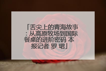 舌尖上的青海故事：从高原牧场到国际餐桌的进阶密码 本报记者 罗 珺