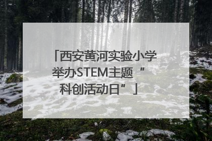 西安黄河实验小学举办STEM主题“科创活动日”