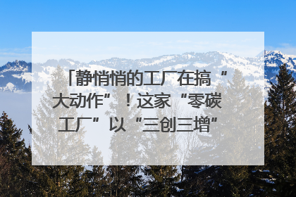 静悄悄的工厂在搞“大动作”！这家“零碳工厂”以“三创三增”探索共富新路径｜网络名人四川行