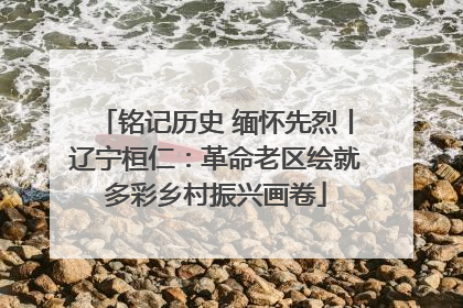 铭记历史 缅怀先烈丨辽宁桓仁：革命老区绘就多彩乡村振兴画卷