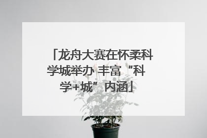 龙舟大赛在怀柔科学城举办 丰富“科学+城”内涵