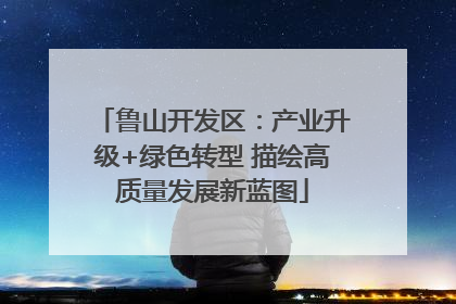 鲁山开发区：产业升级+绿色转型 描绘高质量发展新蓝图