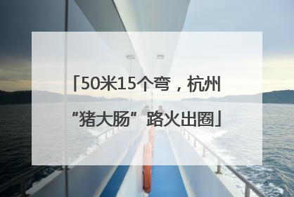 50米15个弯，杭州“猪大肠”路火出圈